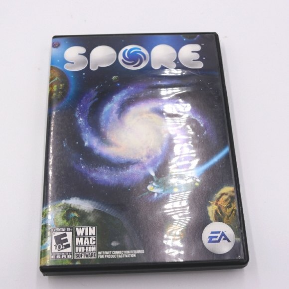 Spore Win Mac DVD-ROM Life Simulation Game Vintage 2008 Strategy Collector - Picture 1 of 4